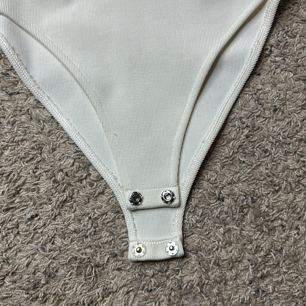 Haight stretch knit underwire bodysuit swimsuit size L NWOT - Picture 6 of 10